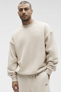 Accolade Crew Neck Pullover - Oatmeal Heather product image 1, provided for visual reference and product detail review