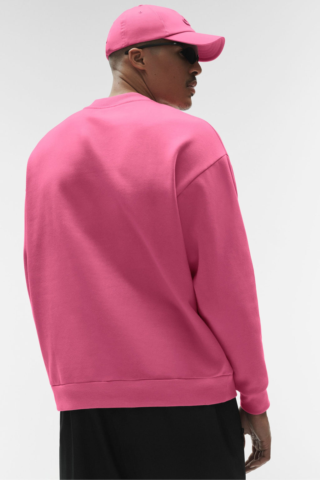 Accolade Crew Neck Pullover - Paradise Pink product image 2, provided for visual reference and product detail review