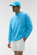 Accolade Crew Neck Pullover - Azure Blue product image 1, provided for visual reference and product detail review