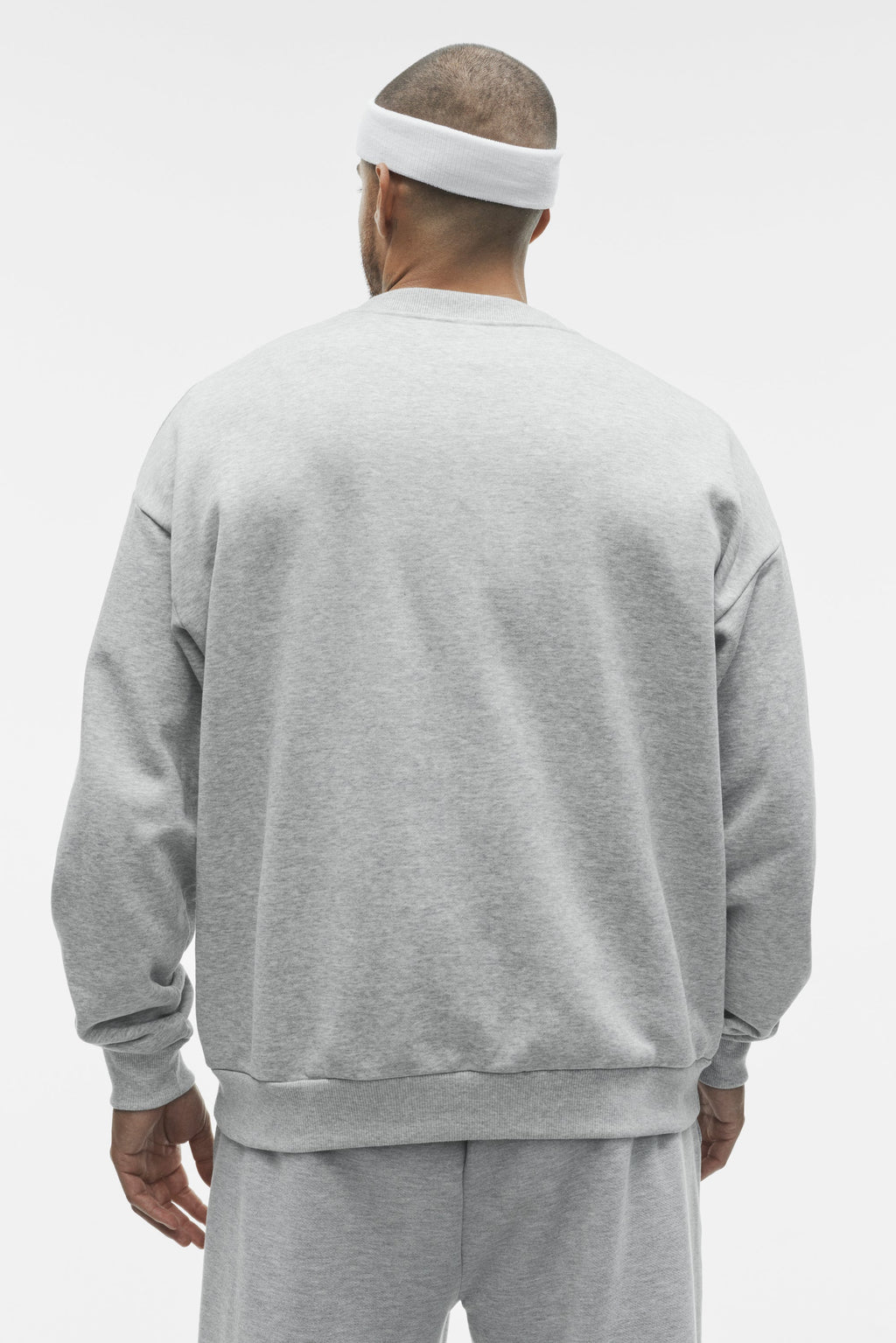 Accolade Crew Neck Pullover - Athletic Heather Grey product image 2, provided for visual reference and product detail review