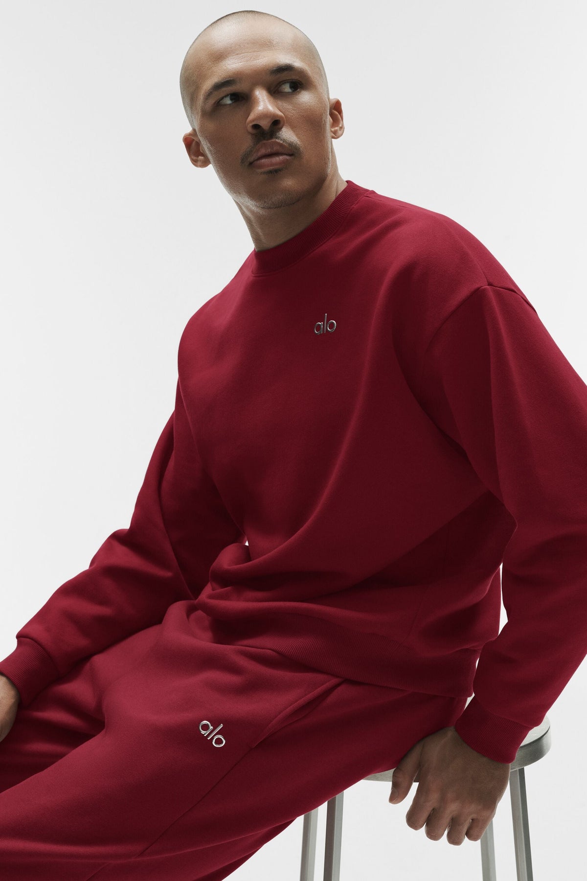 Accolade Crew Neck Pullover - Summer Romance Red product image 4, provided for visual reference and product detail review