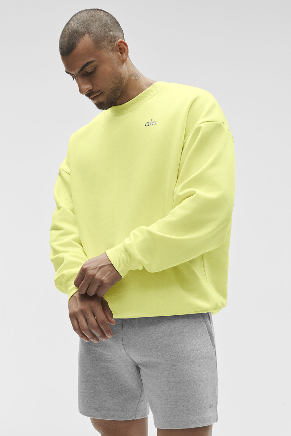 Accolade Crew Neck Pullover - Sunshine product image 4, provided for visual reference and product detail review