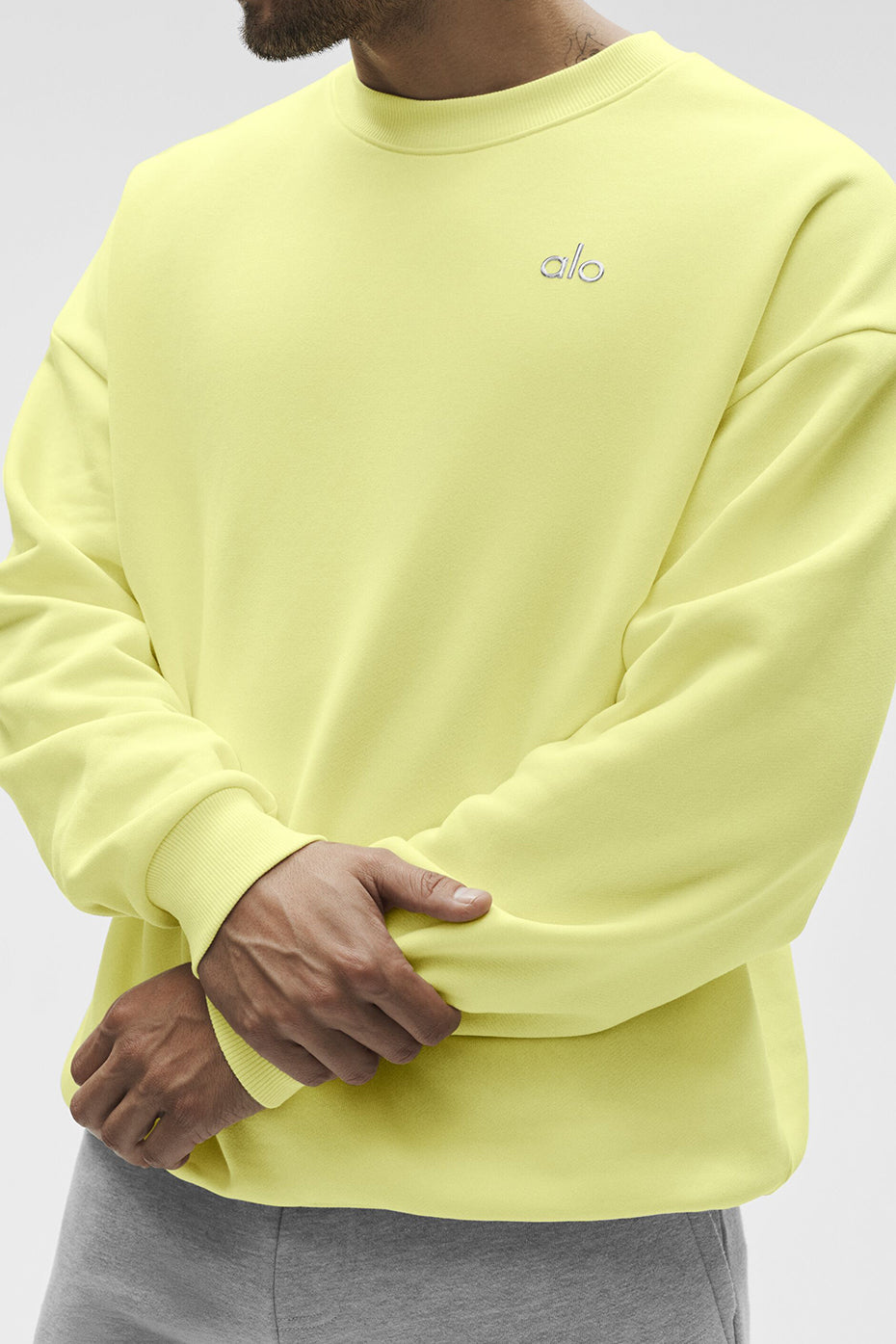 Accolade Crew Neck Pullover - Sunshine product image 2, provided for visual reference and product detail review