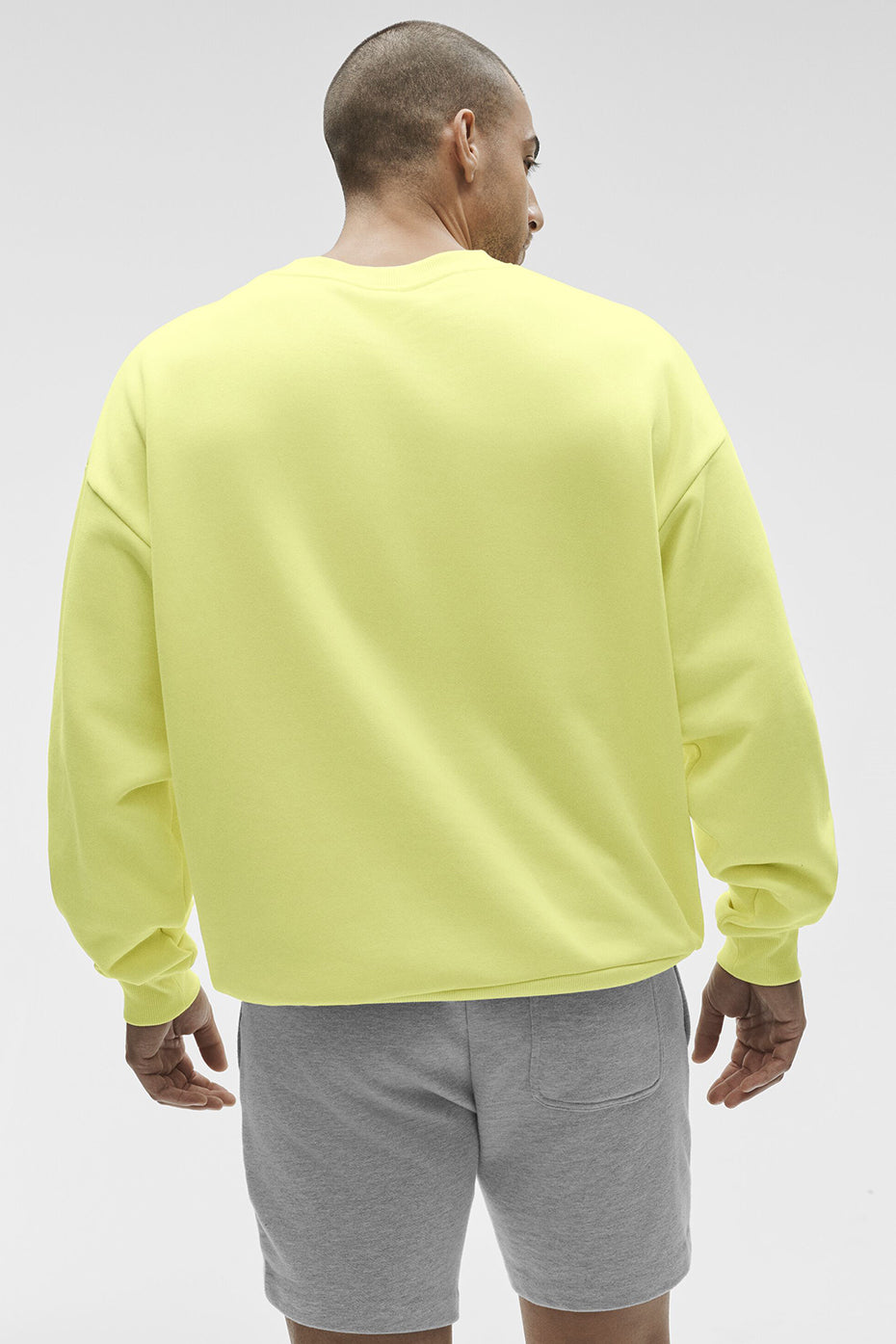 Accolade Crew Neck Pullover - Sunshine product image 3, provided for visual reference and product detail review