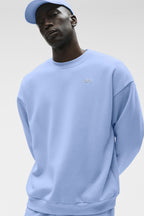 Accolade Crew Neck Pullover - Light Provence Blue product image 1, provided for visual reference and product detail review