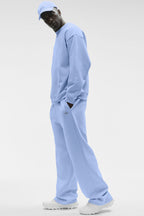 Accolade Crew Neck Pullover - Light Provence Blue product image 3, provided for visual reference and product detail review