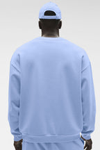 Accolade Crew Neck Pullover - Light Provence Blue product image 2, provided for visual reference and product detail review