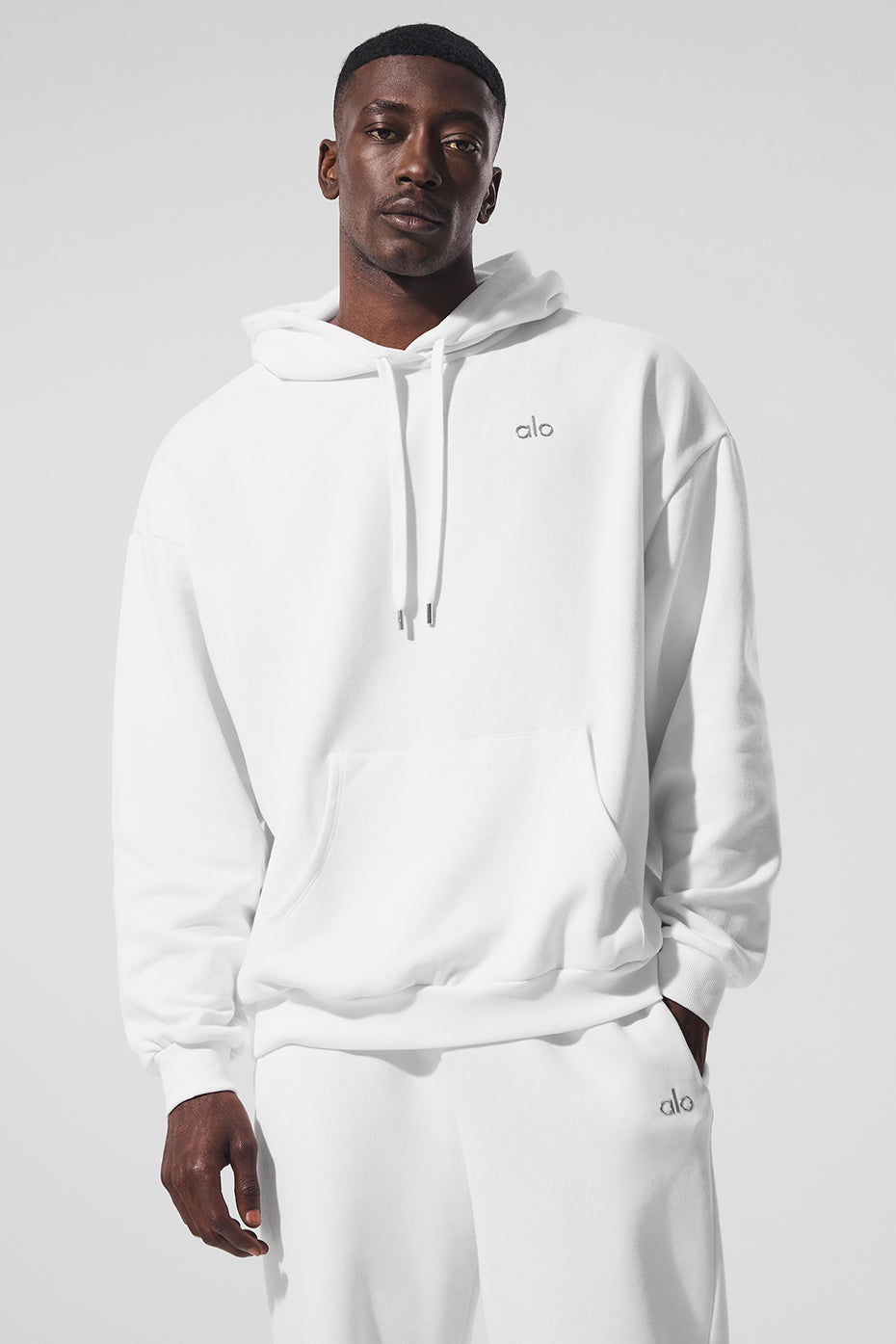 Accolade Hoodie - White product image 1, provided for visual reference and product detail review