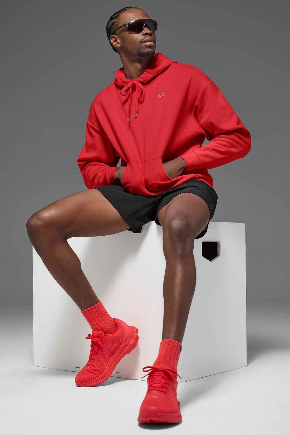 Accolade Hoodie - Bright Red product image 4, provided for visual reference and product detail review
