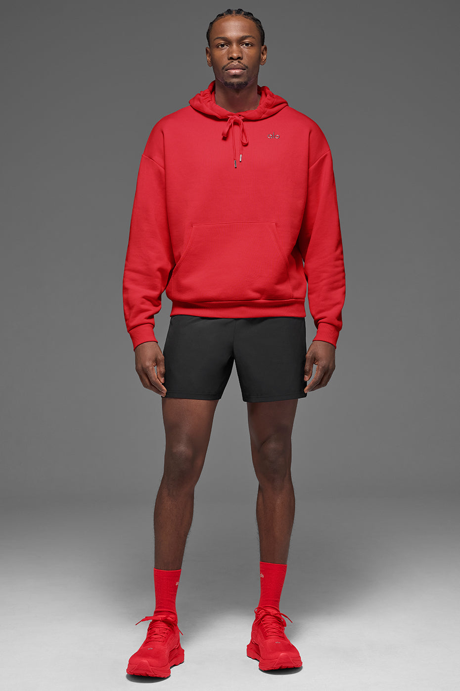 Accolade Hoodie - Bright Red product image 5, provided for visual reference and product detail review