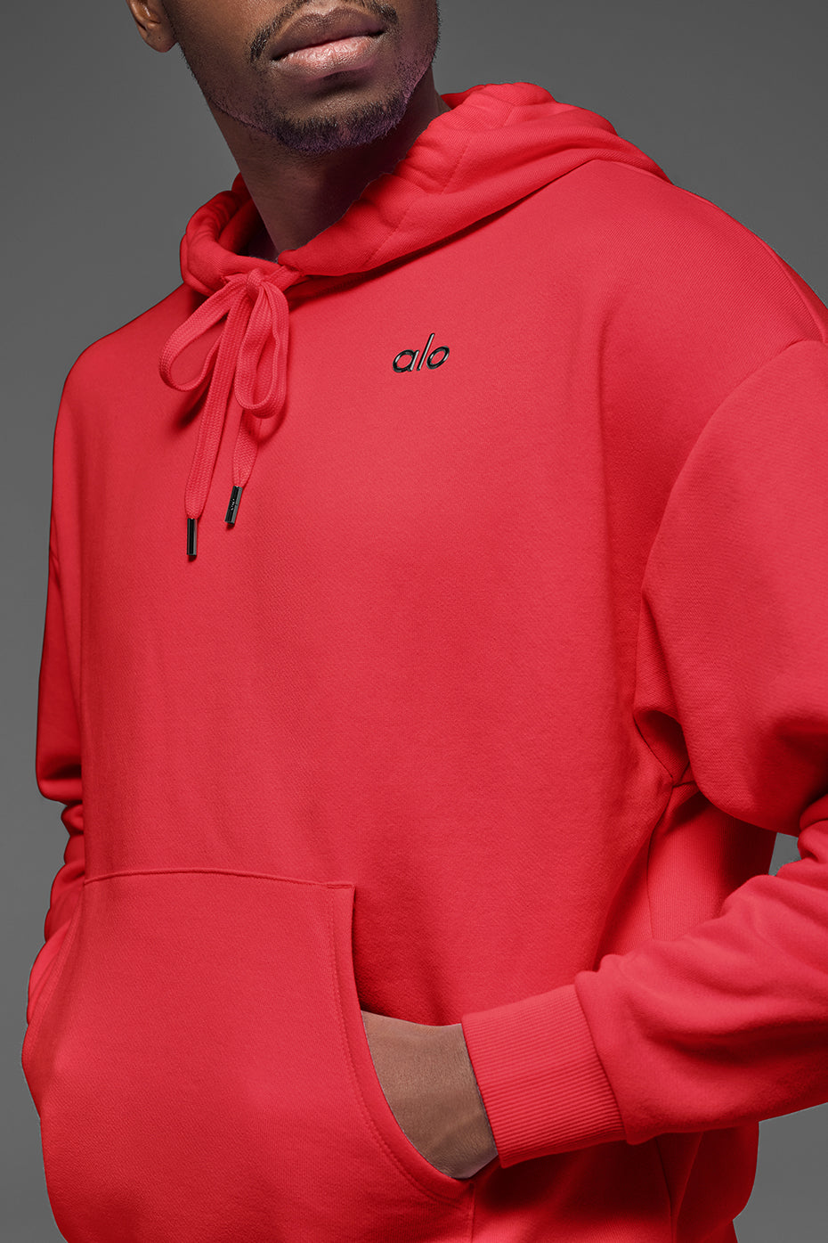 Accolade Hoodie - Bright Red product image 3, provided for visual reference and product detail review