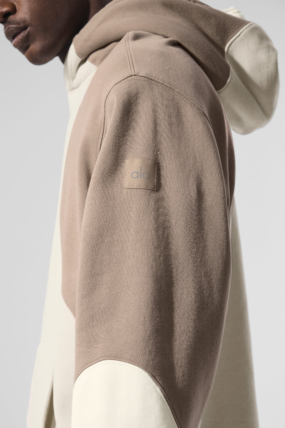 Make Waves Hoodie - Ivory/Bone/Gravel product image 3, provided for visual reference and product detail review
