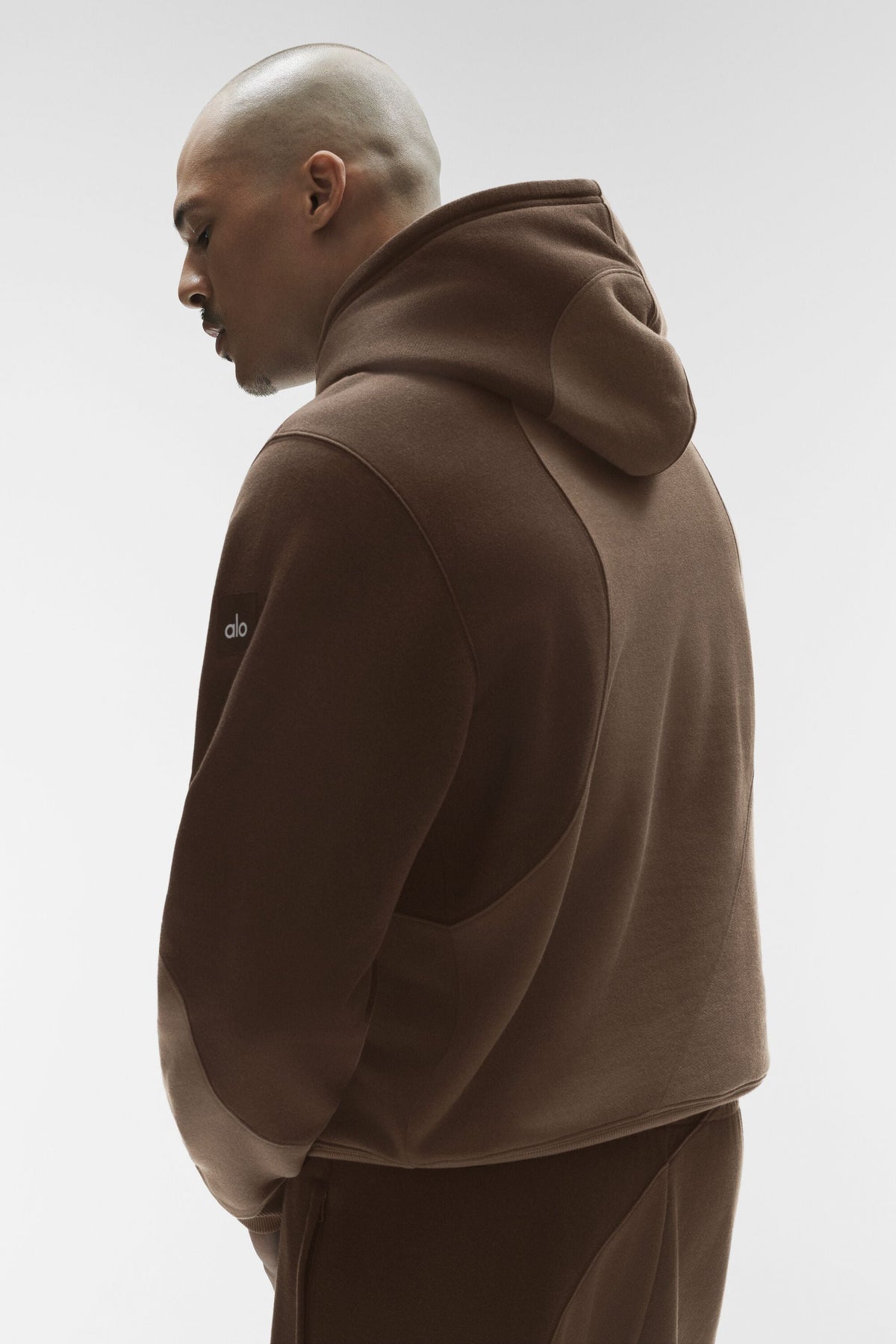 Make Waves Hoodie - Espresso Tonal product image 2, provided for visual reference and product detail review