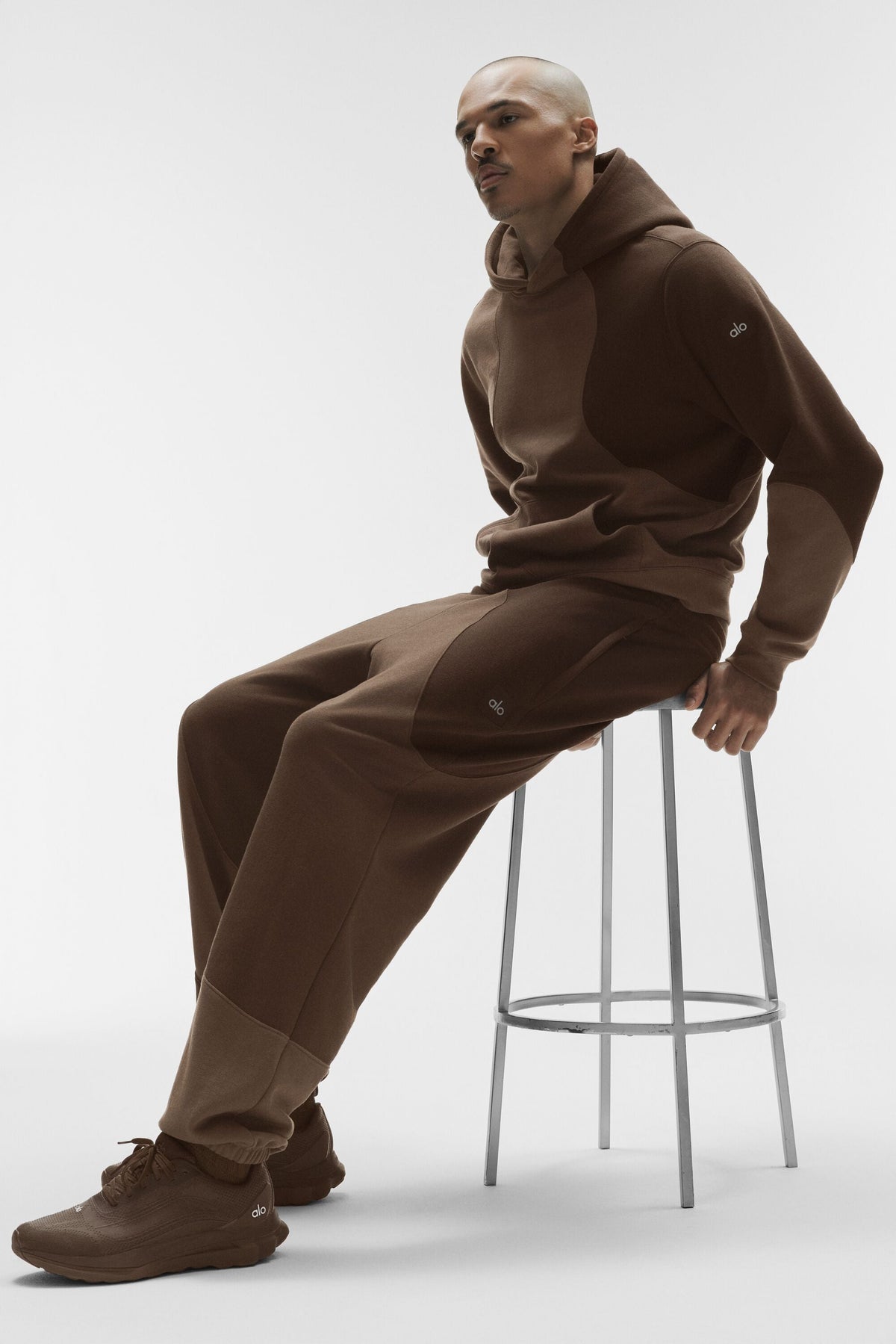 Make Waves Hoodie - Espresso Tonal product image 4, provided for visual reference and product detail review