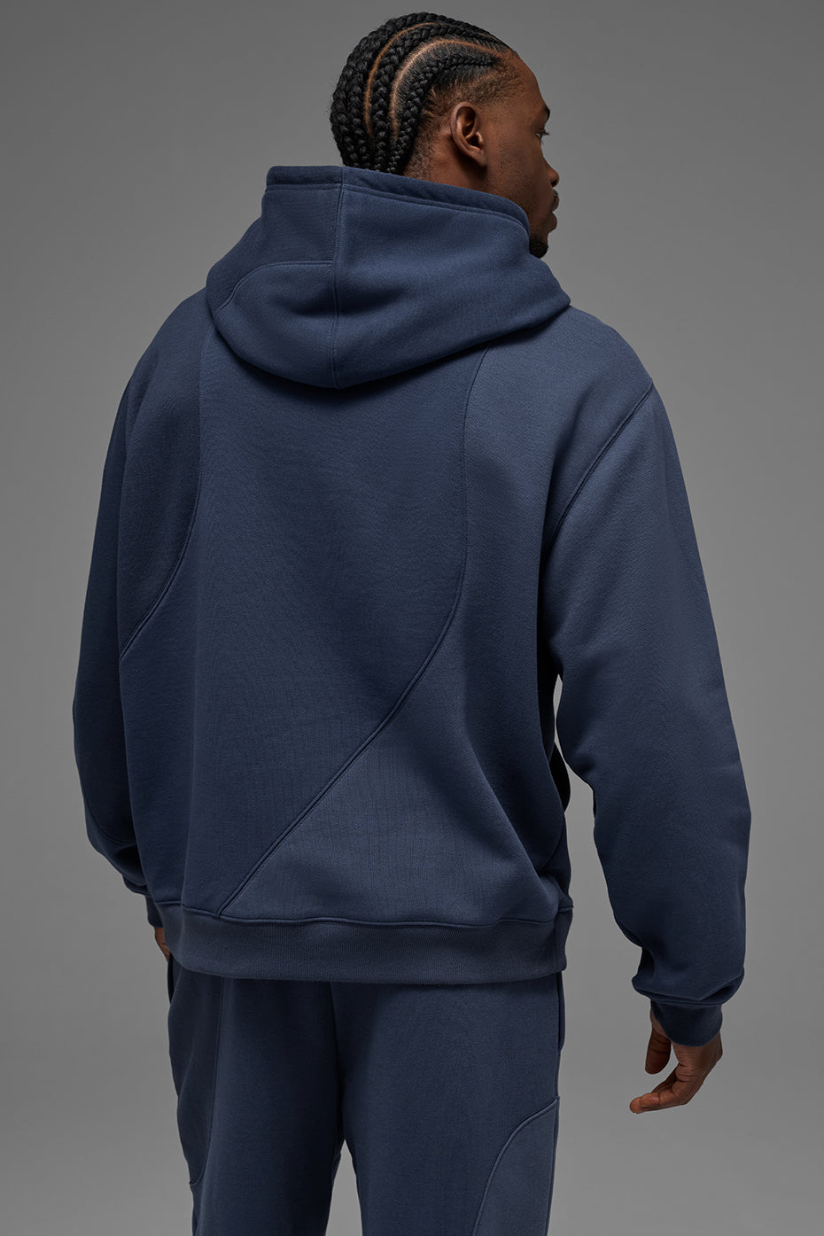 Make Waves Hoodie - Navy Tonal product image 3, provided for visual reference and product detail review
