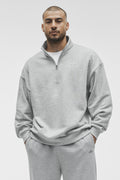 Accolade 1/4 Zip Pullover - Athletic Heather Grey product image 1, provided for visual reference and product detail review