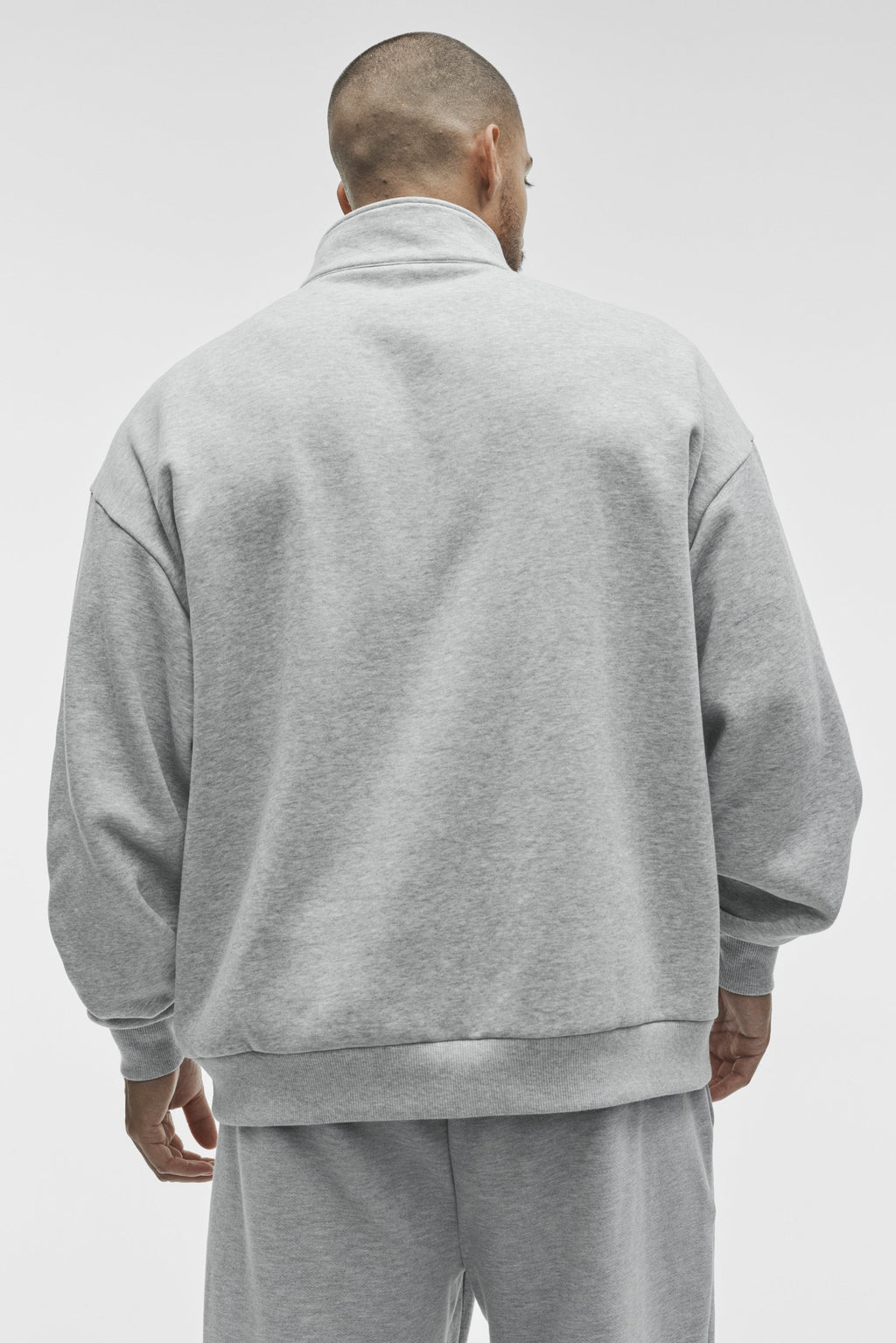 Accolade 1/4 Zip Pullover - Athletic Heather Grey product image 2, provided for visual reference and product detail review