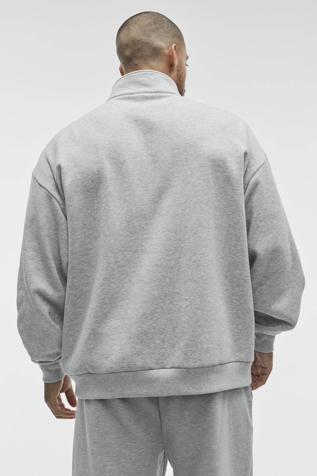 Accolade 1/4 Zip Pullover - Athletic Heather Grey product image 2, provided for visual reference and product detail review