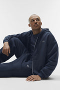 Accolade Full Zip Hoodie - Navy product image 1, provided for visual reference and product detail review