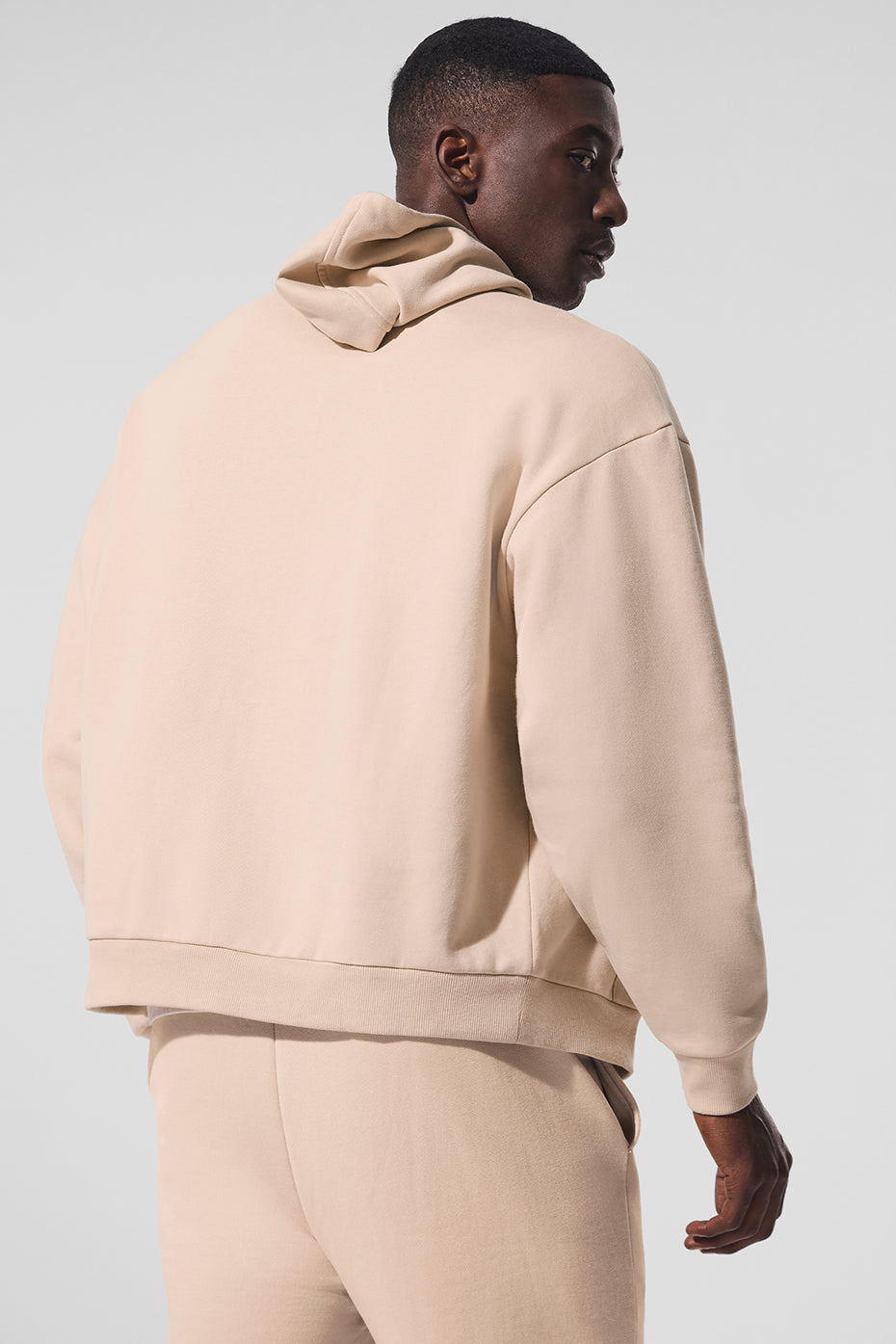 Accolade Full Zip Hoodie - Macadamia product image 2, provided for visual reference and product detail review