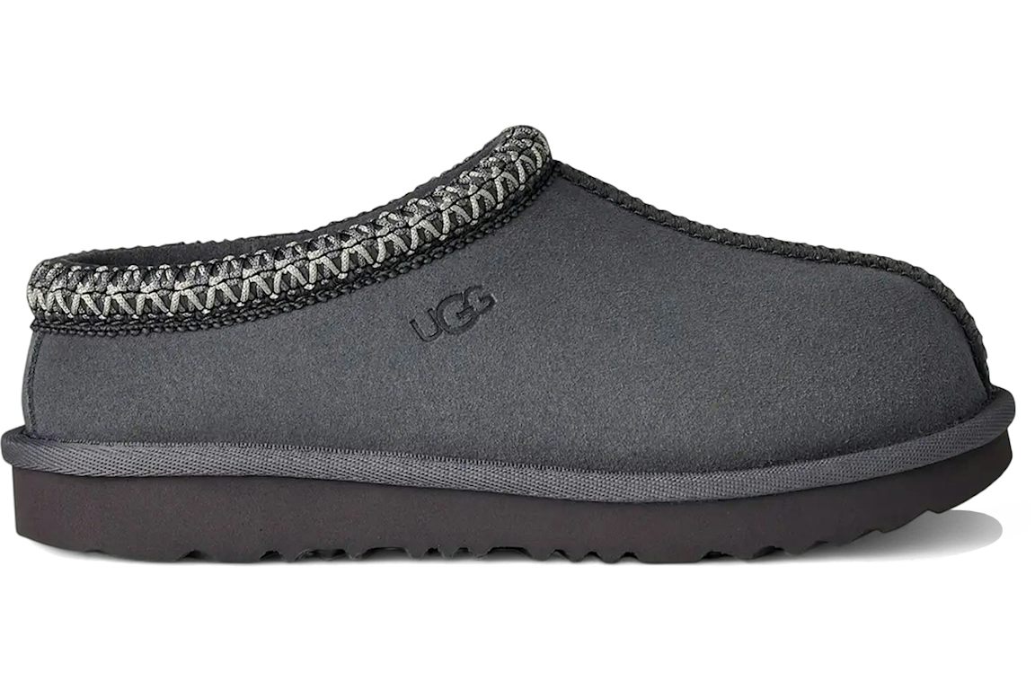 UGG Tasman II Slipper - Obsidian (Kids) product image 1, provided for visual reference and product detail review