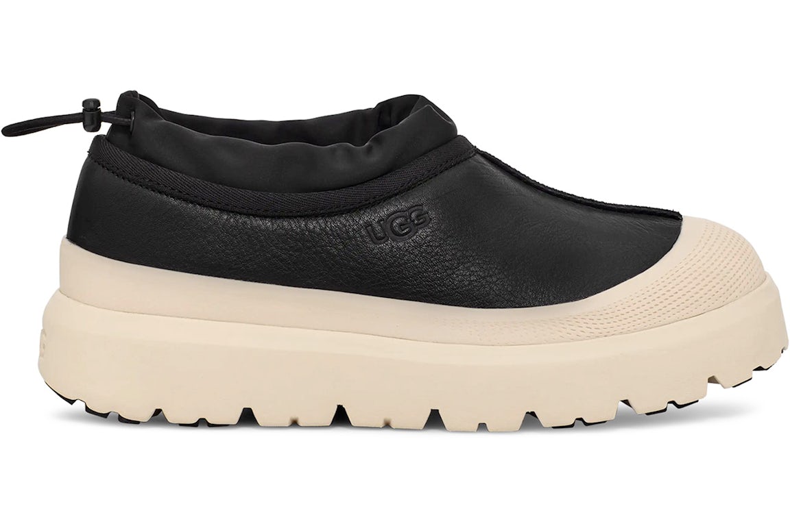 UGG Tasman Weather Hybrid Slipper - Black/Birch product image 1, provided for visual reference and product detail review