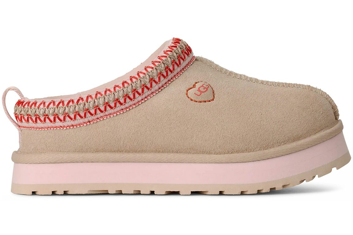 UGG Tazz Love '26 Slipper - Sea Salt/Rosetta (Kids) product image 1, provided for visual reference and product detail review