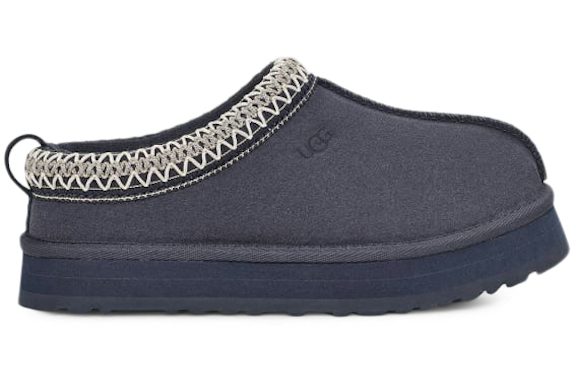 UGG Tazz Slipper - Eve Blue (Kids) product image 1, provided for visual reference and product detail review