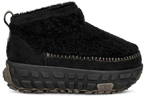 UGG Venture Daze Ultra Mini Cozy Boot - Black product image 1, provided for visual reference and product detail review
