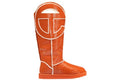 UGG x Telfar Logo Tall Crinkle - Spicy Pumpkin product image 1, provided for visual reference and product detail review