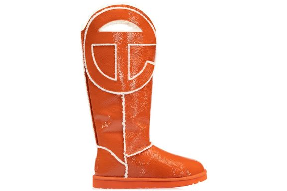 UGG x Telfar Logo Tall Crinkle - Spicy Pumpkin product image 1, provided for visual reference and product detail review