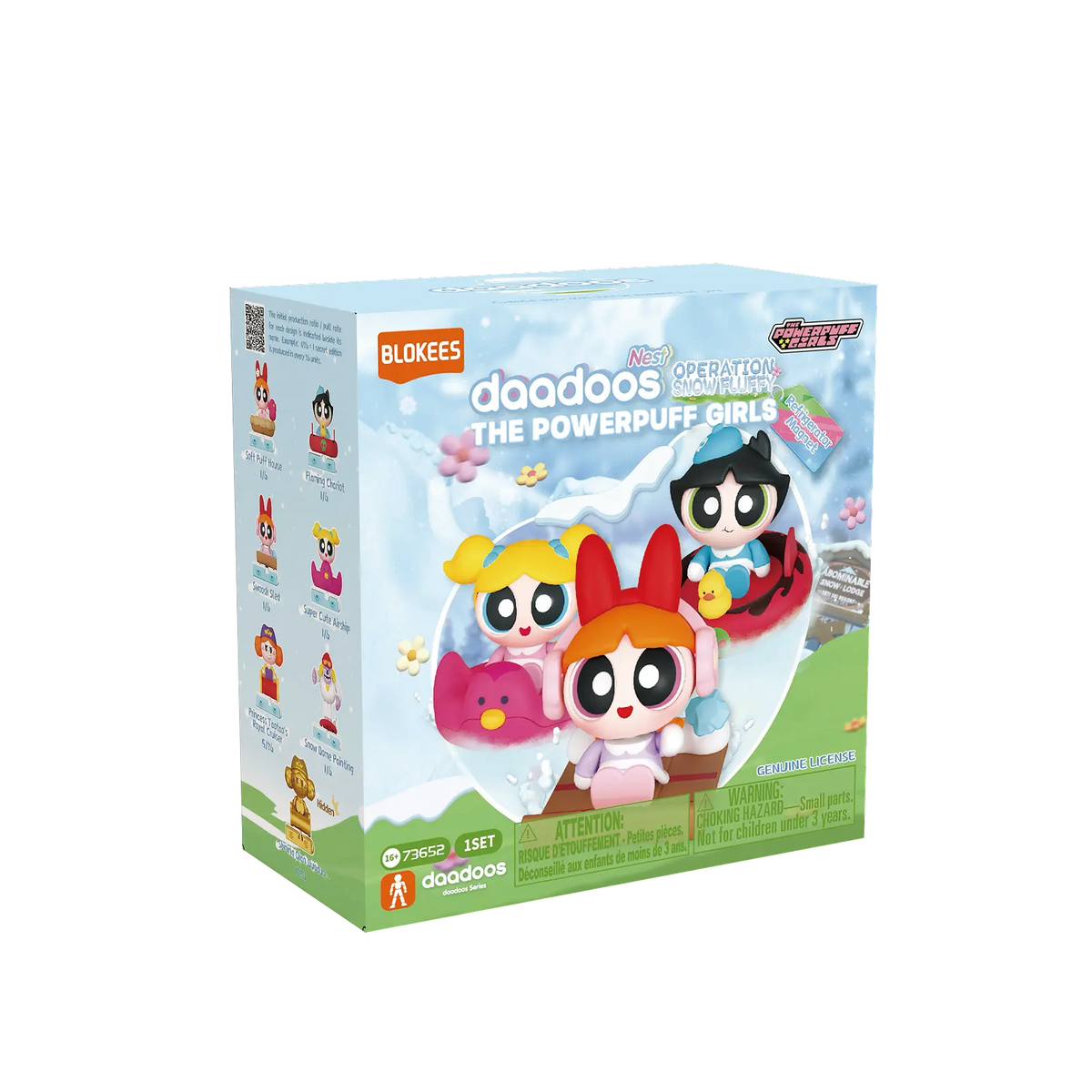 Blokees The Powerpuff Girls daadoos Nest Series 01 Operation Snow Fluffy product image 9, provided for visual reference and