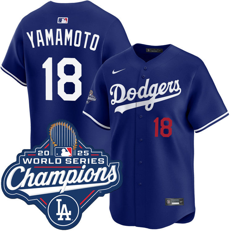 Yoshinobu Yamamoto Los Angeles Dodgers Alternate Limited product image 1