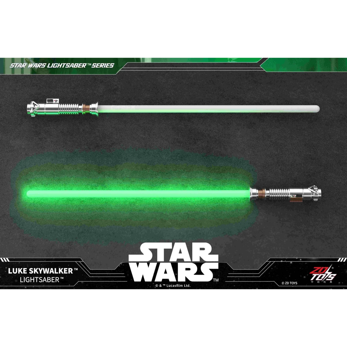 ZD Toys Luke Skywalker Lightsaber product image 3, provided for visual reference and product detail review
