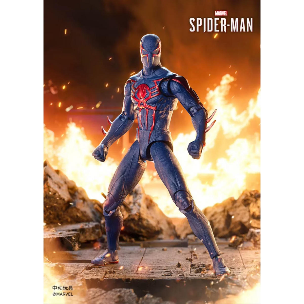 ZD Toys Spiderman 2099 Action Figure product image 6, provided for visual reference and product detail review