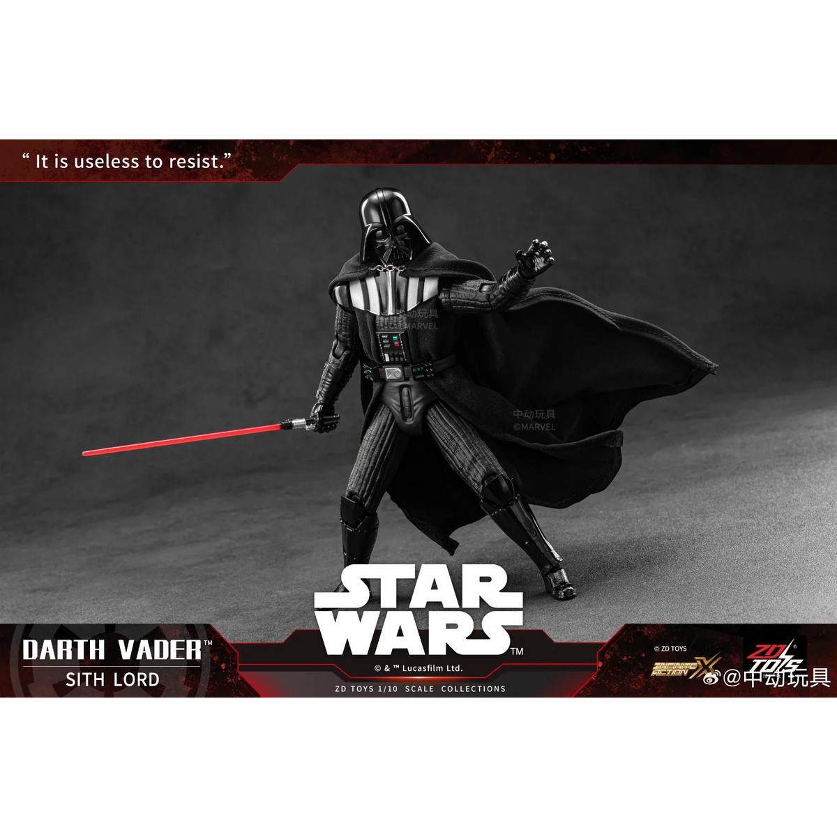 ZD Toys Darth Vader Action Figure product image 4, provided for visual reference and product detail review