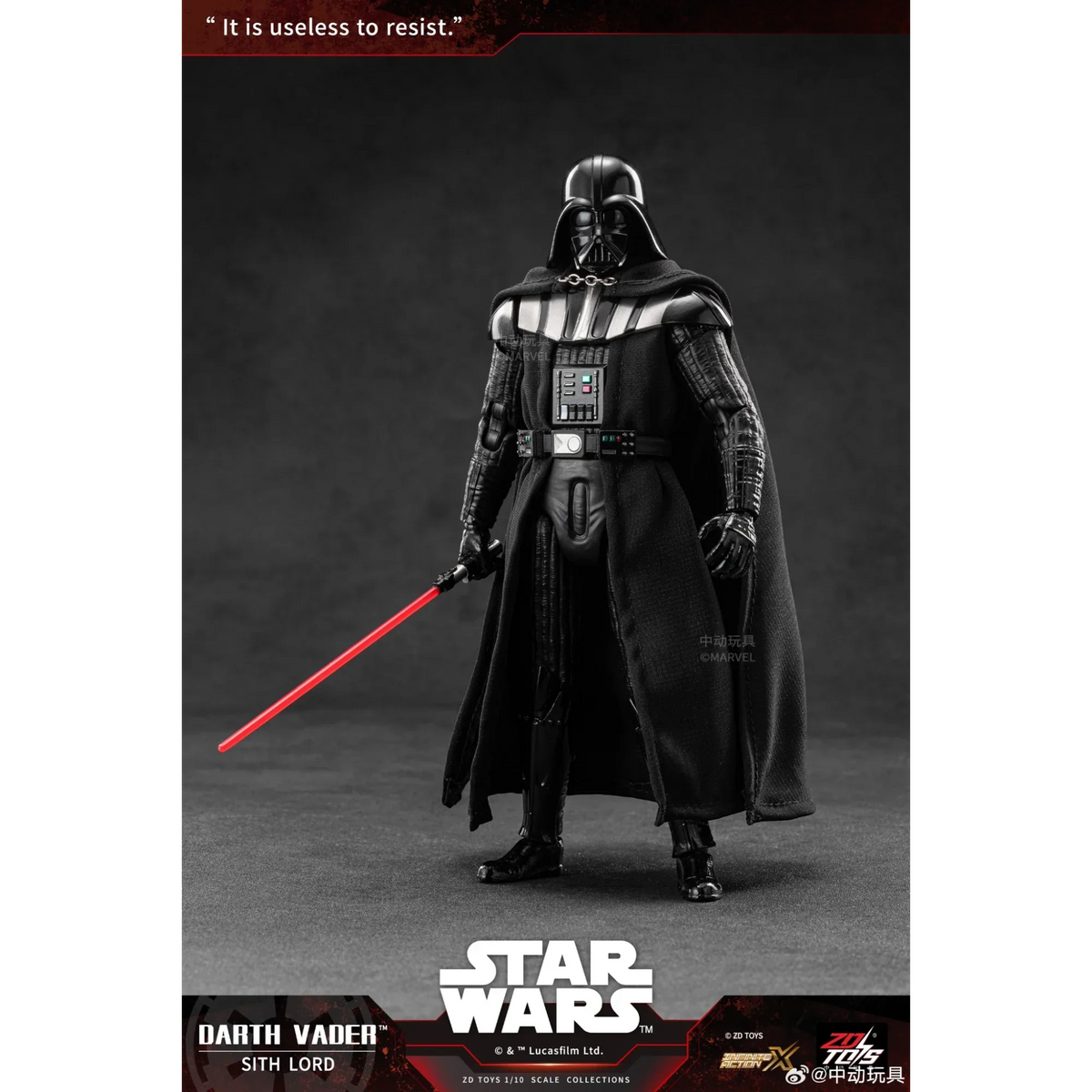 ZD Toys Darth Vader Action Figure product image 5, provided for visual reference and product detail review