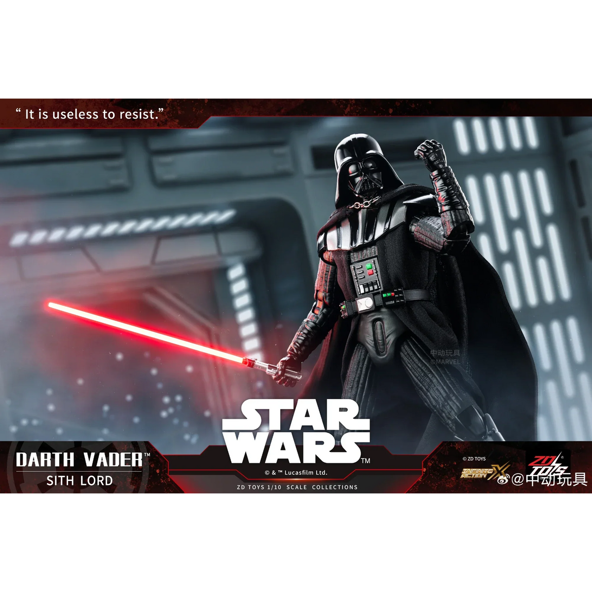 ZD Toys Darth Vader Action Figure product image 8, provided for visual reference and product detail review