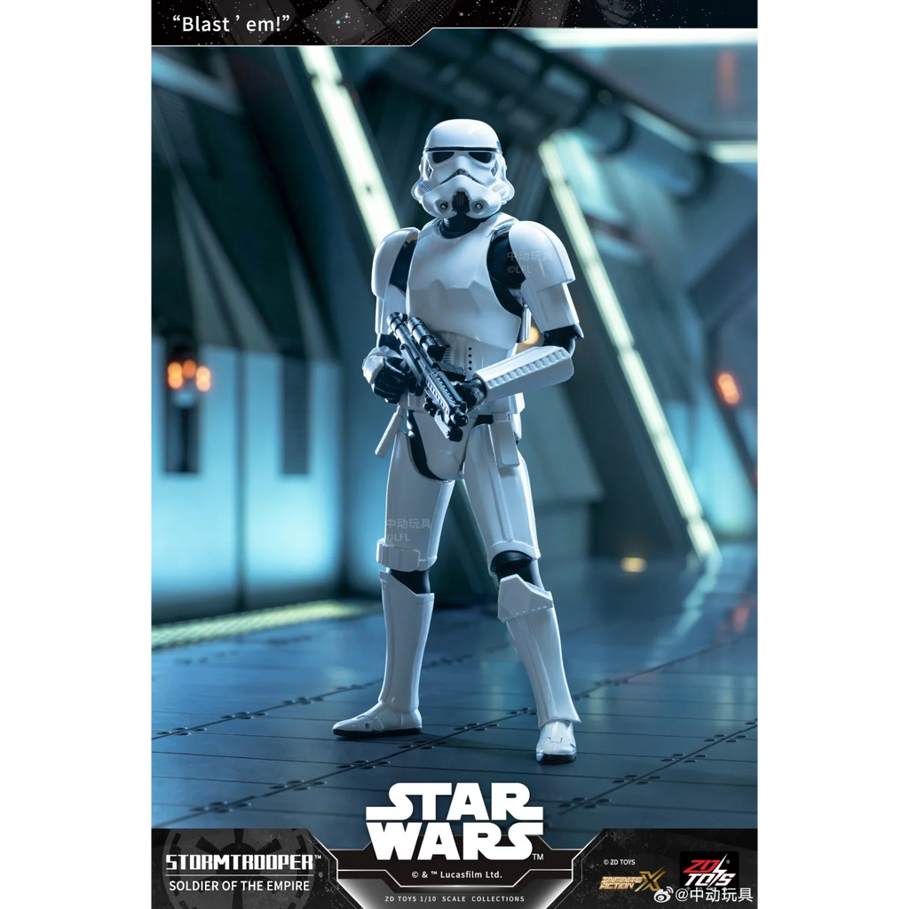 ZD Toys Stormtrooper Action Figure product image 6, provided for visual reference and product detail review