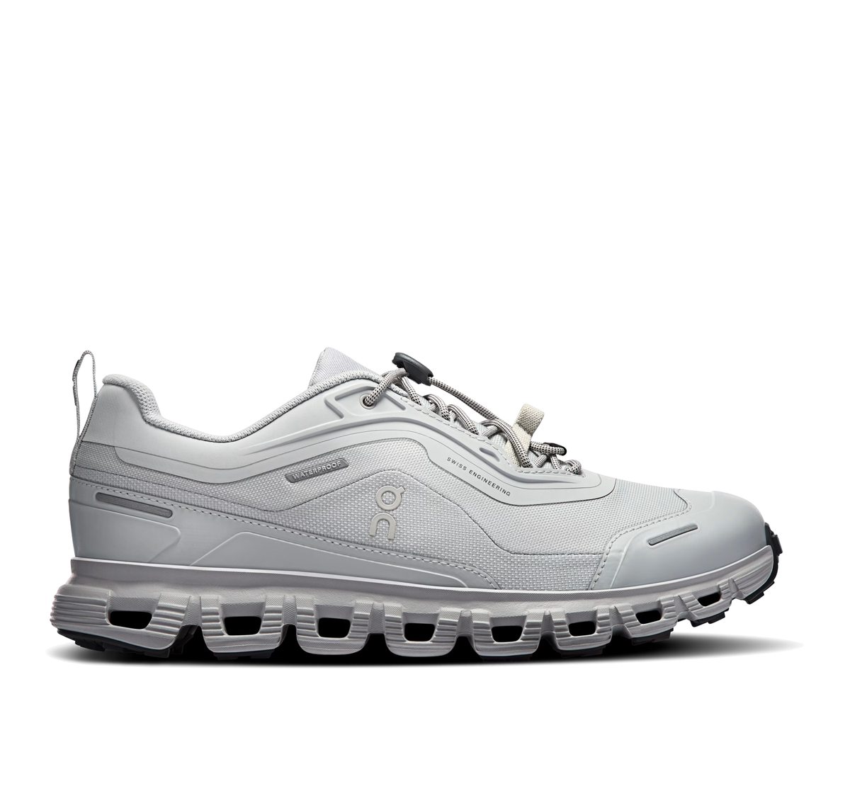 On Women Cloud 6 Geo Waterproof Wolf/Wolf Lifestyle Sneakers product image 1, provided for visual reference and product