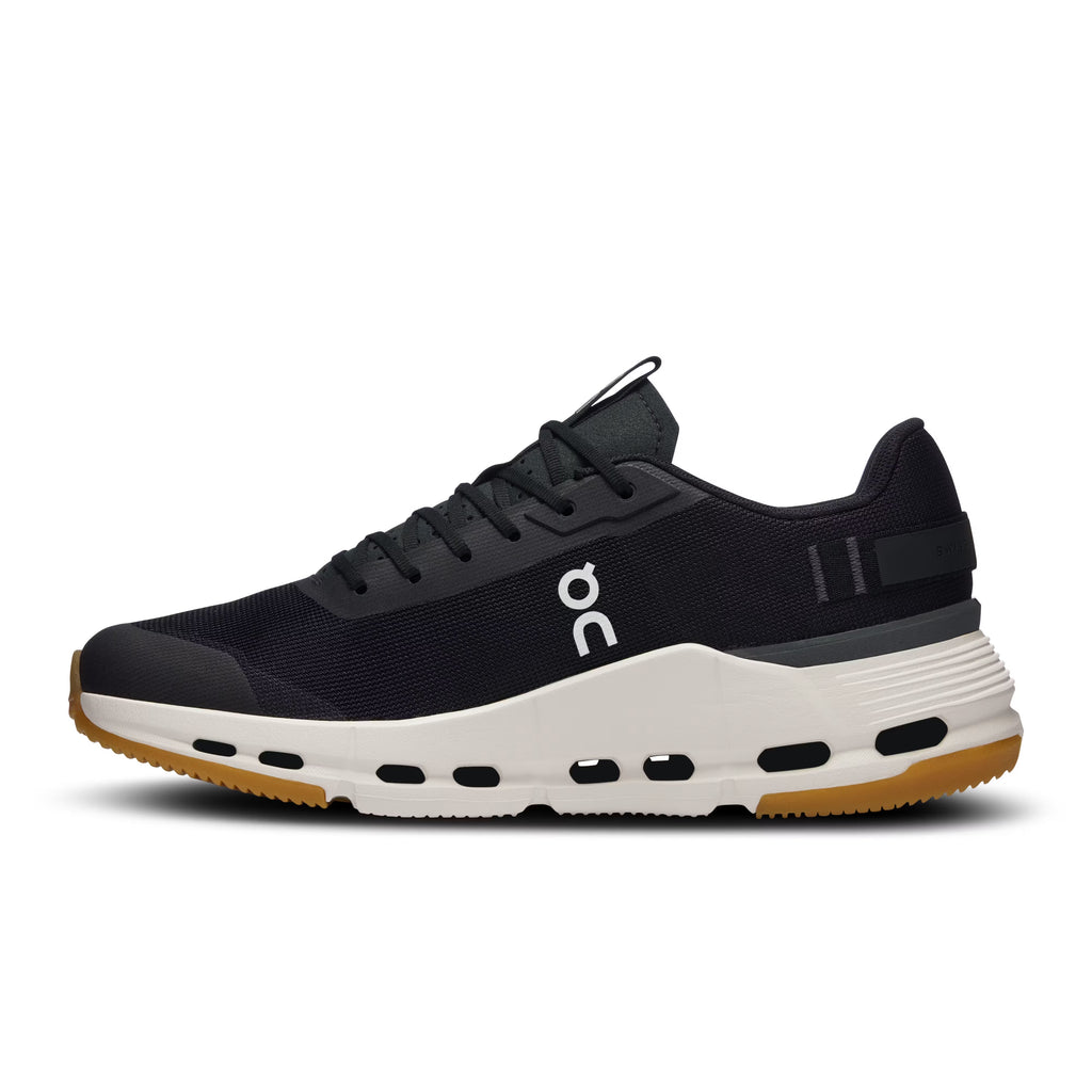 On Women Cloudnova Form 2 Black/Ivory Lifestyle Sneakers product image 3, provided for visual reference and product detail
