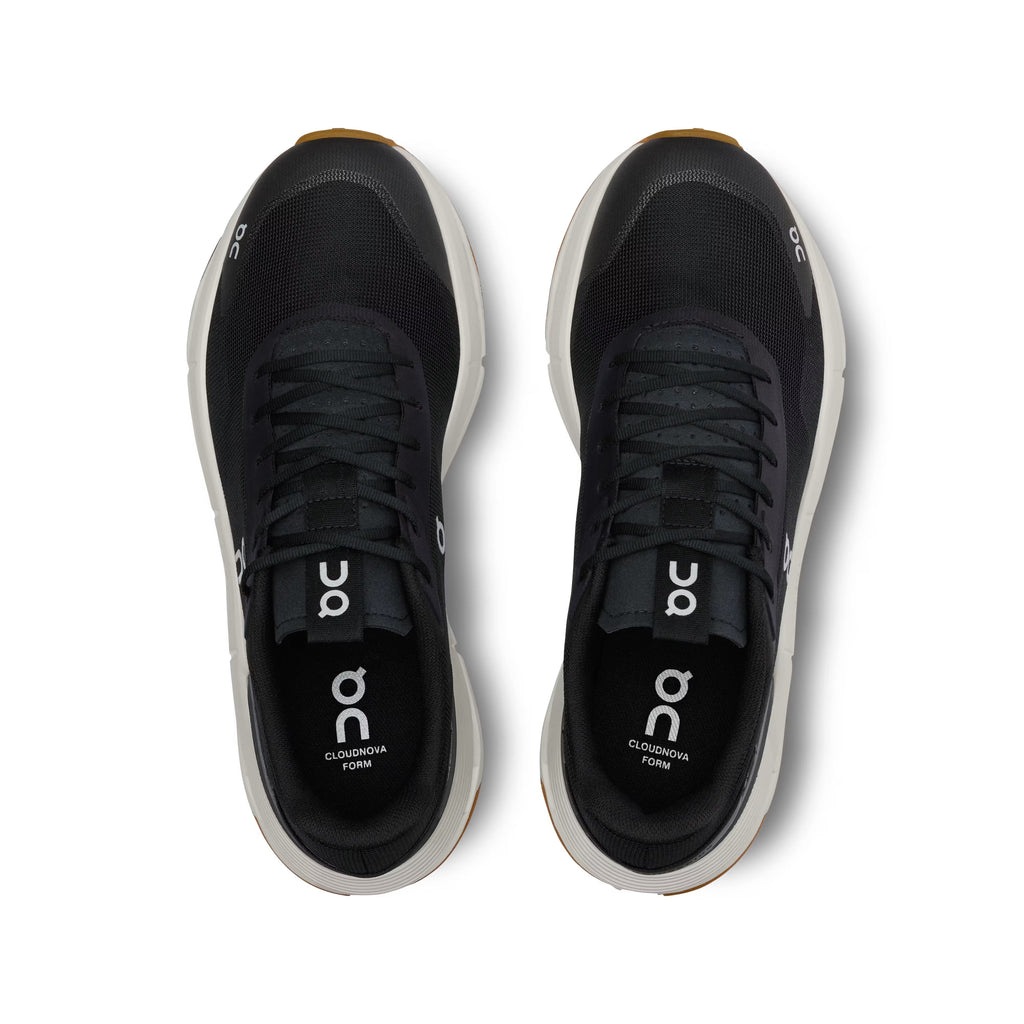 On Women Cloudnova Form 2 Black/Ivory Lifestyle Sneakers product image 4, provided for visual reference and product detail