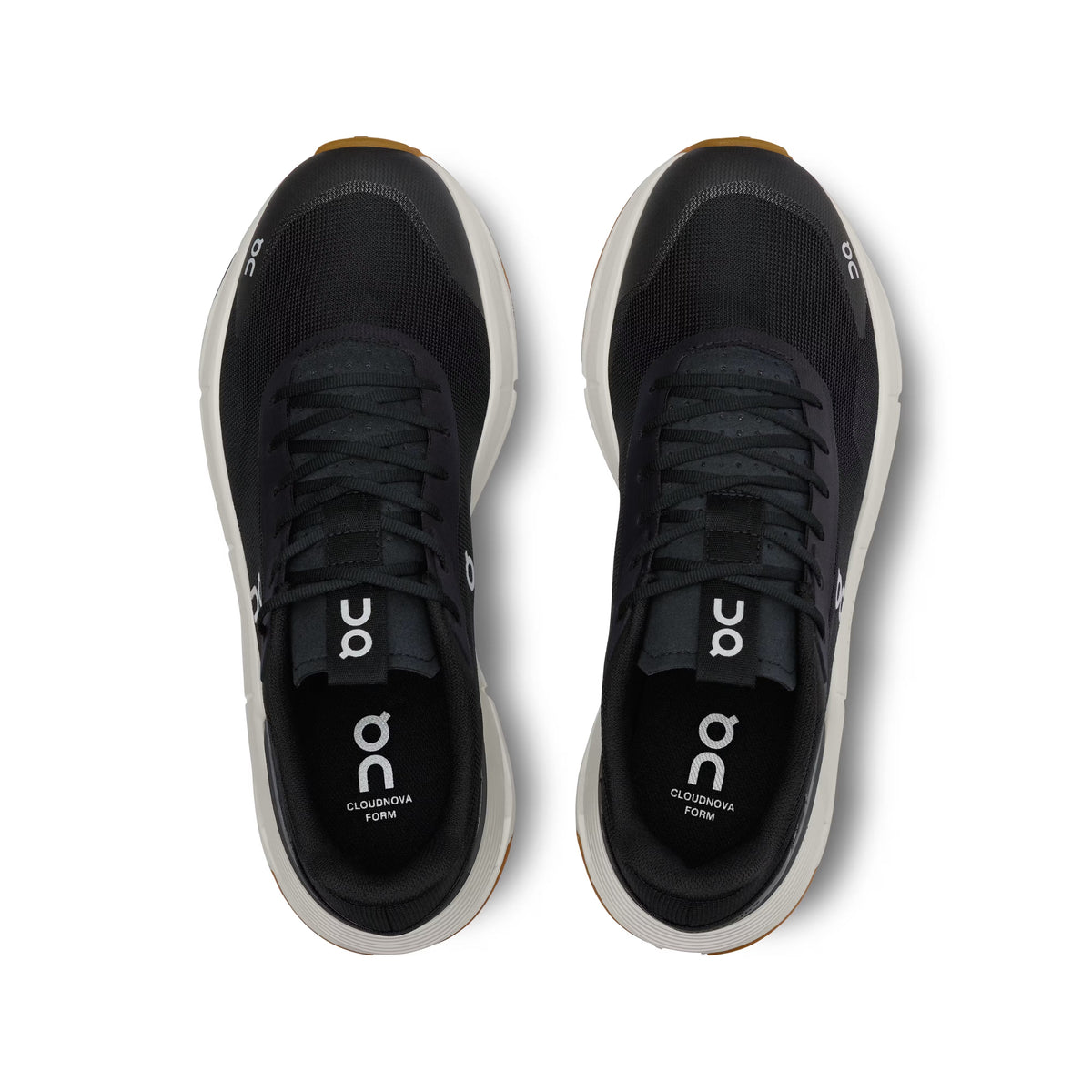 On Women Cloudnova Form 2 Black/Ivory Lifestyle Sneakers product image 4, provided for visual reference and product detail