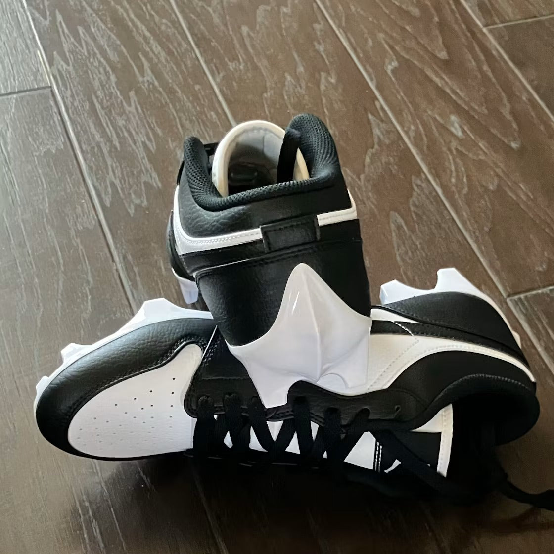 Air Jordan 1 Low TD Cleat Panda product image 5, provided for visual reference and product detail review