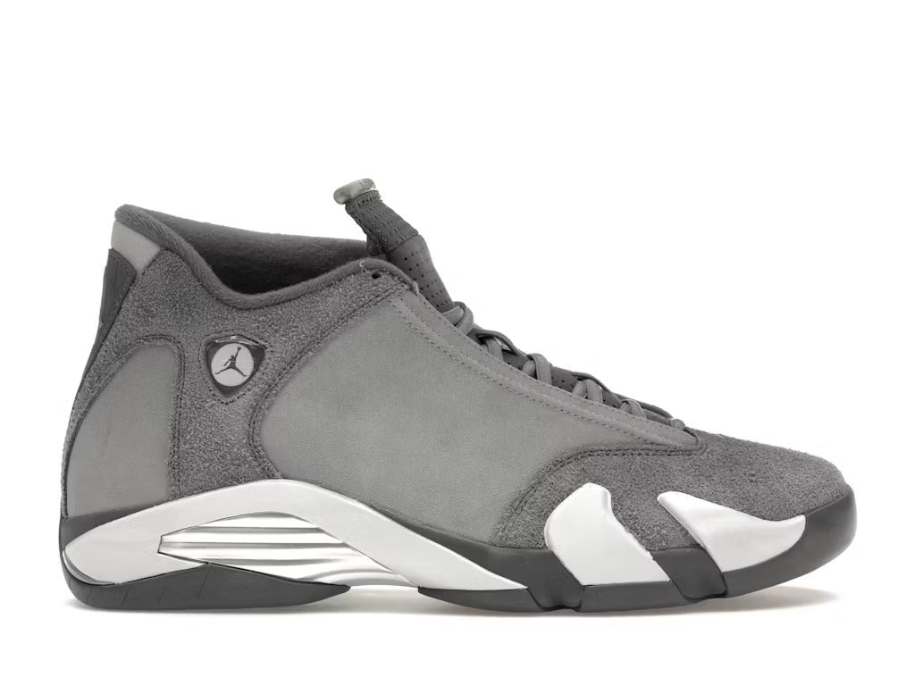 Air Jordan 14 Retro Flint Grey product image 1, provided for visual reference and product detail review