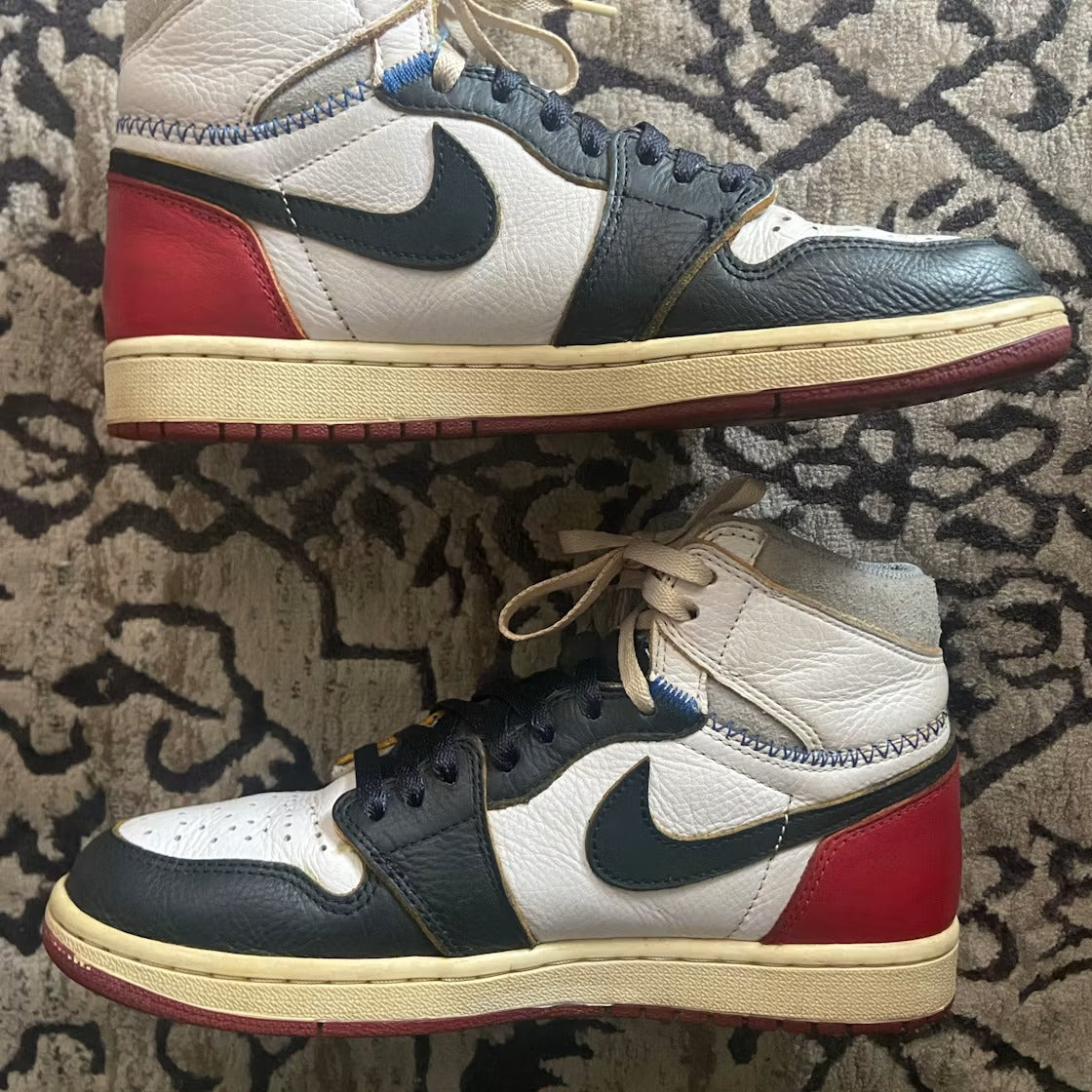 Air Jordan 1 Retro High Union Los Angeles Black Toe product image 3, provided for visual reference and product detail review