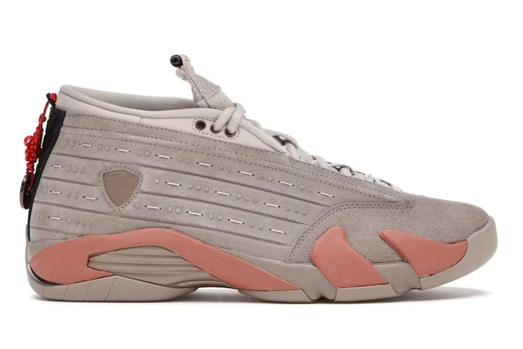 Air Jordan 14 Retro Low CLOT Terra Blush product image 1, provided for visual reference and product detail review