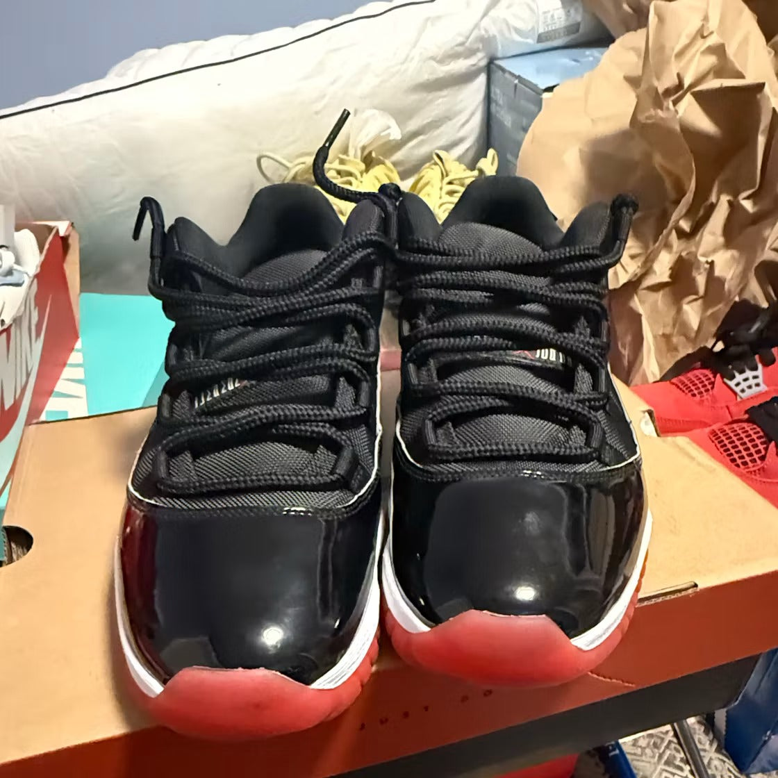 Air Jordan 11 Retro Low Bred (2025) product image 2, provided for visual reference and product detail review