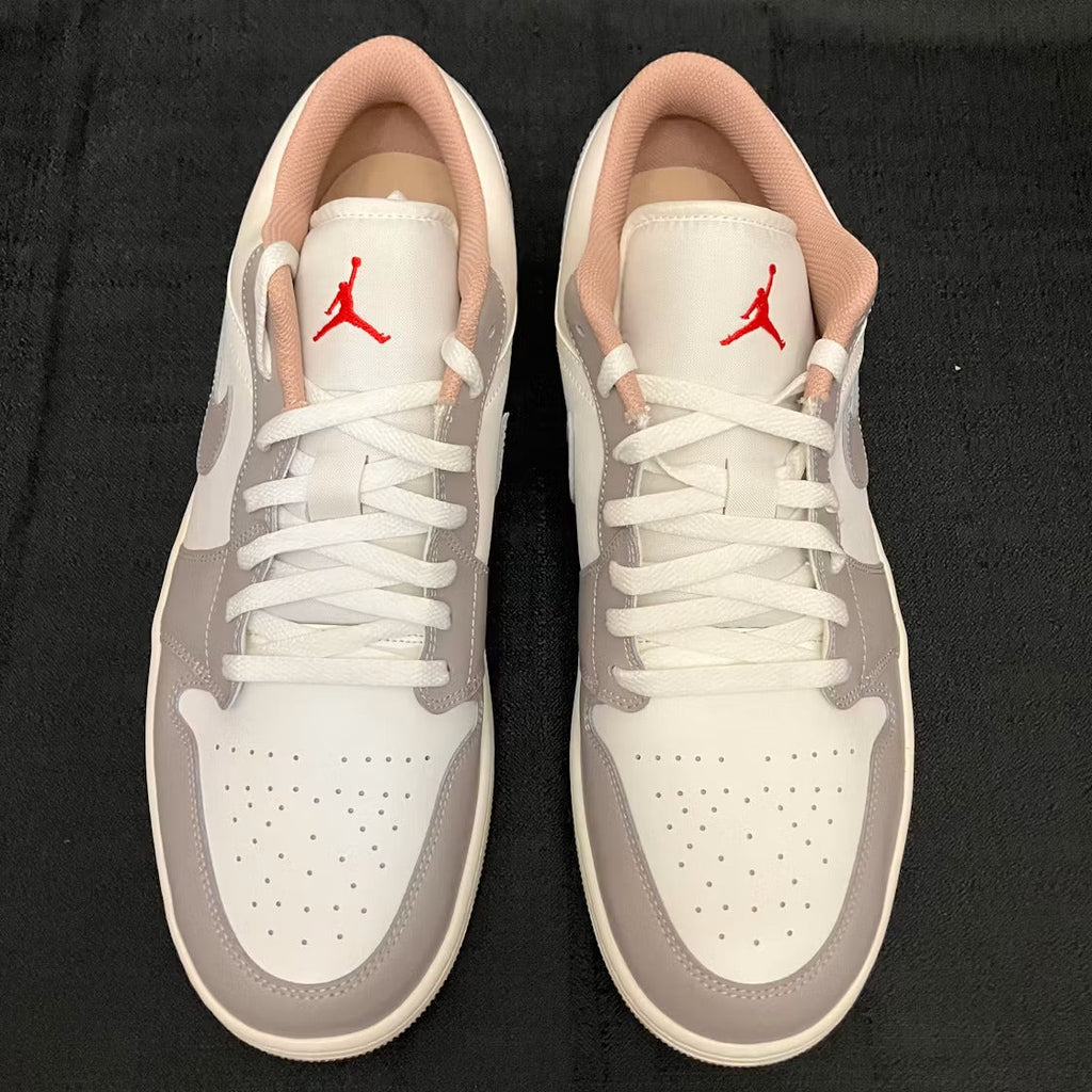 Air Jordan 1 Low Sail College Grey Rattan product image 3, provided for visual reference and product detail review