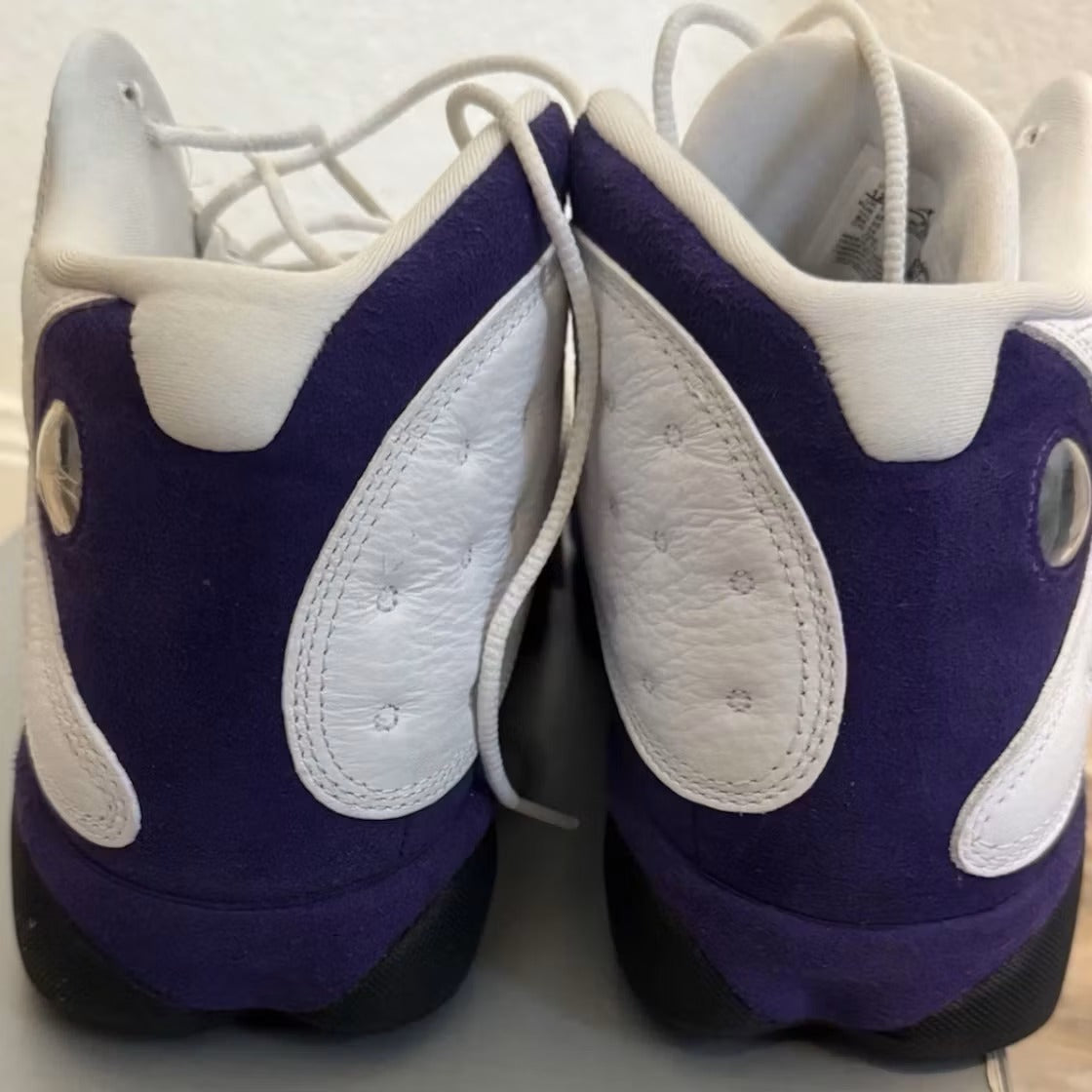 Air Jordan 13 Retro Lakers product image 3, provided for visual reference and product detail review